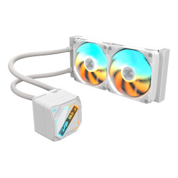 GIGABYTE GAMING 240 ICE Procesorius Universalusis skystinis aušintuvas 12 cm Balta