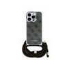 Guess IML 4G Printed Crossbody Strap Case for iPhone 16 Pro / Brown