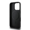 Guess PU Leather 4G Big Love Logo MagSafe Case for iPhone 16 Pro / Black