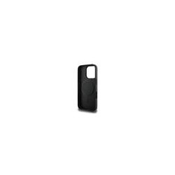 Guess PU Leather 4G Big Love Logo MagSafe Case for iPhone 16 Pro / Black