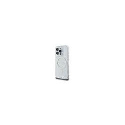 Guess IML Glitter Ring MagSafe Case for iPhone 16 Pro / Transparent