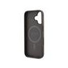 Guess PU 4G Peony MagSafe Case for iPhone 16 / Brown