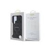 Guess PU Leather 4G Colored Ring MagSafe Case for Samsung Galaxy S25 Ultra / Black