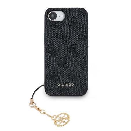 Guess 4G Charm Case for iPhone 16e Tone on Tone / Grey