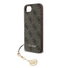 Guess 4G Charm Case for iPhone 16e Tone on Tone / Brown
