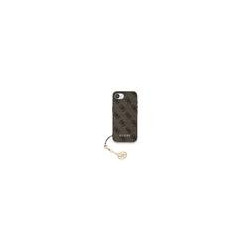 Guess 4G Charm Case for iPhone 16e Tone on Tone / Brown