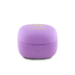 Guess 4G Logo Mini TWS Wireless Earphones / Purple