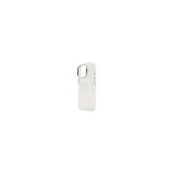Guess PC/TPU Electroplated Stand Camera Frame MagSafe Case with Interchangeable Backgrounds for iPhone 16 / Pro