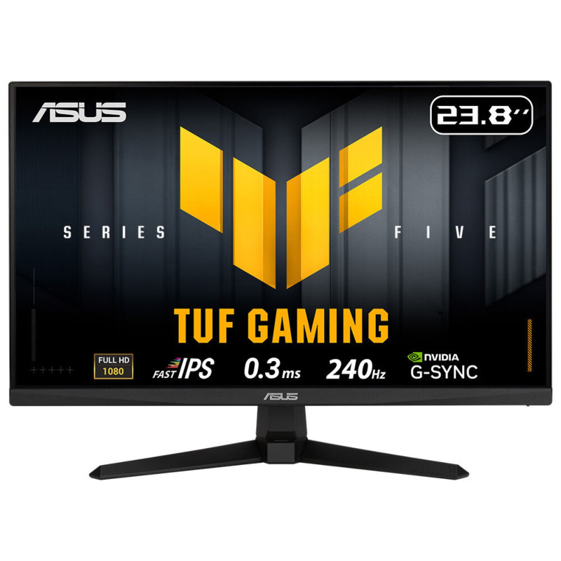 ASUS TUF Gaming VG249QM5A kompiuterio monitorius 60,5 cm (23.8") 1920 x 1080 pikseliai „Full HD“ LCD Juoda