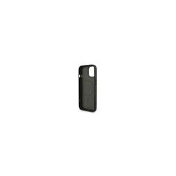Guess PU Leather 4G Colored Ring Strap MagSafe Case for iPhone 13 / Black