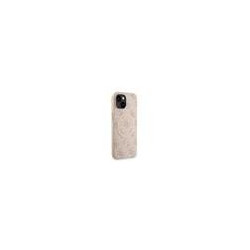 Guess PU Leather 4G Colored Ring Strap MagSafe Case for iPhone 15 / Pink