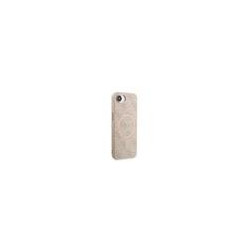 Guess PU Leather 4G Colored Ring Strap MagSafe Case for iPhone 16e / Pink