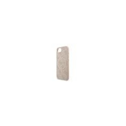 Guess PU Leather 4G Colored Ring Strap MagSafe Case for iPhone 16e / Pink