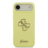 Guess Liquid Silicone 4G Metal Logo Case for iPhone Air / Yellow