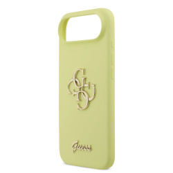 Guess Liquid Silicone 4G Metal Logo Case for iPhone Air / Yellow