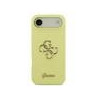 Guess Liquid Silicone 4G Metal Logo Case for iPhone Air / Yellow