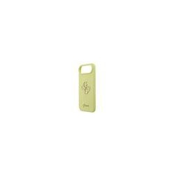 Guess Liquid Silicone 4G Metal Logo Case for iPhone Air / Yellow