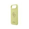 Guess Liquid Silicone 4G Metal Logo Case for iPhone Air / Yellow