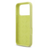 Guess Liquid Silicone 4G Metal Logo Case for iPhone 17 Pro / Yellow