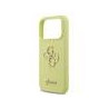 Guess Liquid Silicone 4G Metal Logo Case for iPhone 17 Pro / Yellow