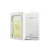 Guess Liquid Silicone 4G Metal Logo Case for iPhone 17 Pro Max / Yellow