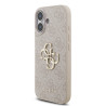 Guess PU 4G Metal Logo Strap Case for iPhone 17 / Pink