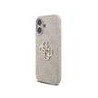 Guess PU 4G Metal Logo Strap Case for iPhone 17 / Pink
