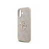 Guess PU 4G Metal Logo Strap Case for iPhone 17 / Pink