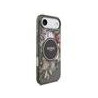 Guess IML Flowers Strap MagSafe Case for iPhone Air / Black