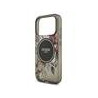 Guess IML Flowers Strap MagSafe Case for iPhone 17 Pro / Black