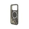 Guess IML Flowers Strap MagSafe Case for iPhone 17 Pro / Black
