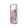 Guess IML Flowers Strap MagSafe Case for iPhone 17 Pro / Pink