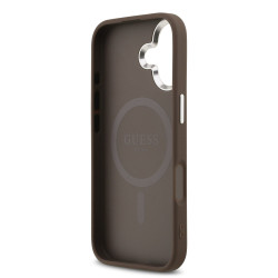 Guess 4G MagSafe Case for iPhone 17 / Brown