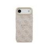 Guess PU Leather 4G Gold Frame MagSafe Case for iPhone Air / Pink