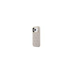 Guess PU Leather 4G Gold Frame MagSafe Case for iPhone 17 Pro / Pink