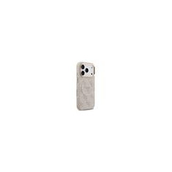 Guess PU Leather 4G Gold Frame MagSafe Case for iPhone 17 Pro / Pink
