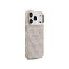 Guess PU Leather 4G Gold Frame MagSafe Case for iPhone 17 Pro / Pink