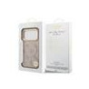 Guess PU Leather 4G Gold Frame MagSafe Case for iPhone 17 Pro / Pink