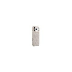 Guess PU Leather 4G Gold Frame MagSafe Case for iPhone 17 Pro Max / Pink
