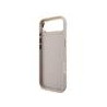 Guess PU Leather 4G Metal Logo Gold Frame Case for iPhone Air / Pink