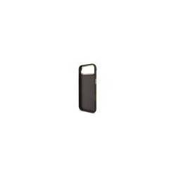 Guess PU Leather 4G Metal Logo Gold Frame Case for iPhone Air / Brown