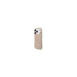 Guess IML Flowers Allover Strap MagSafe Case for iPhone 17 Pro / Pink