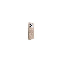 Guess IML Flowers Allover Strap MagSafe Case for iPhone 17 Pro / Pink