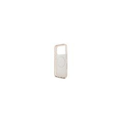 Guess IML Flowers Allover Strap MagSafe Case for iPhone 17 Pro / Pink