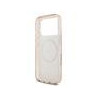 Guess IML Flowers Allover Strap MagSafe Case for iPhone 17 Pro / Pink