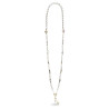 Guess Crossbody Strap Pear and 4G Charm / White
