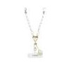 Guess Crossbody Strap Pear and 4G Charm / White
