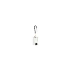 Guess Universal Wrist Strap Crystals 4G Charm / Black