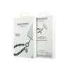 Guess Universal Wrist Strap Crystals 4G Charm / Black