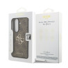 Guess PU 4G Metal Logo Case for Samsung Galaxy Z Fold 7 / Brown